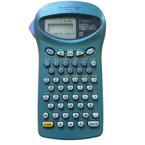 Brother P-Touch Home & Hobby III M Tape Model PT-85 Label Printer - Picture 1 of 7